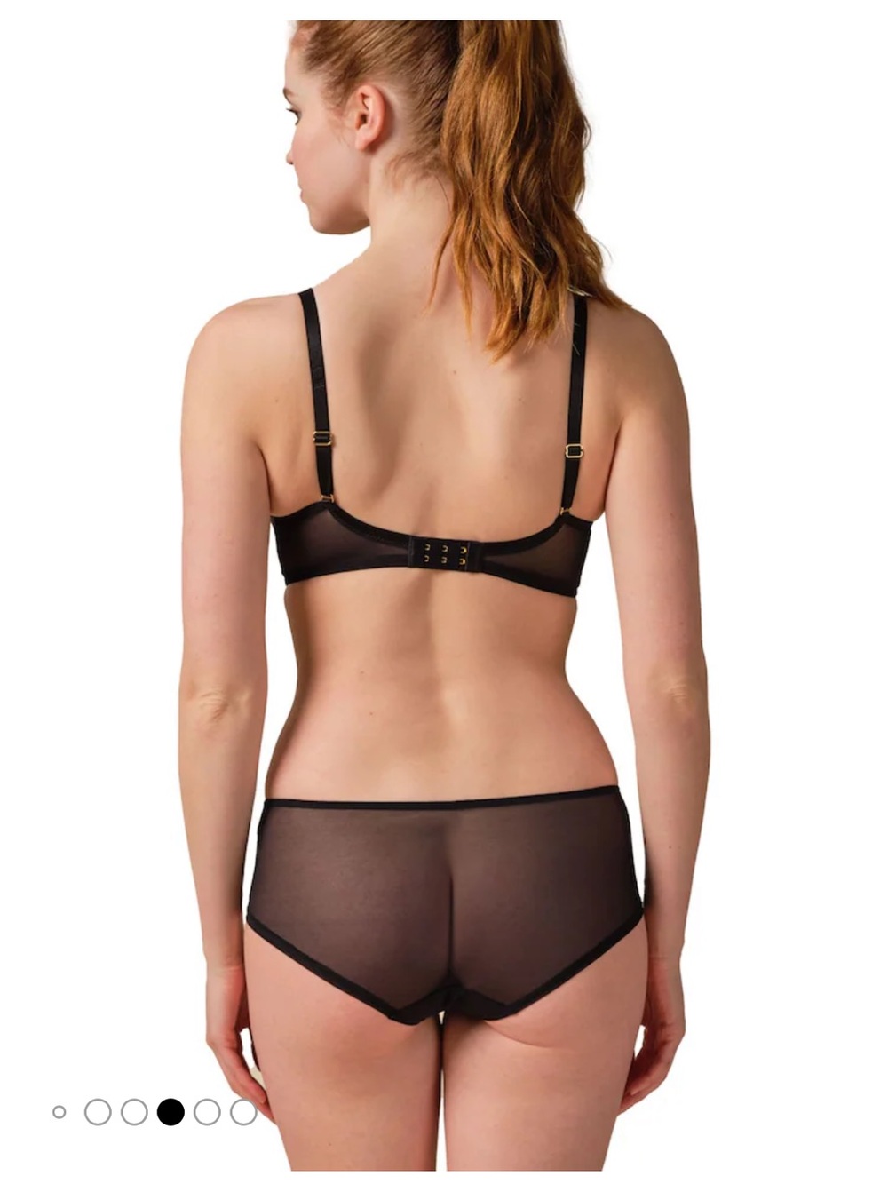 Gossard Encore Lace Plunge Bra - Black 32DD (32E) NWT! - Picture 4 of 11